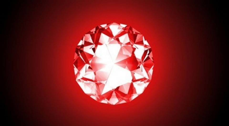 The glowing red gem of self source...meaning...you are everything!!
