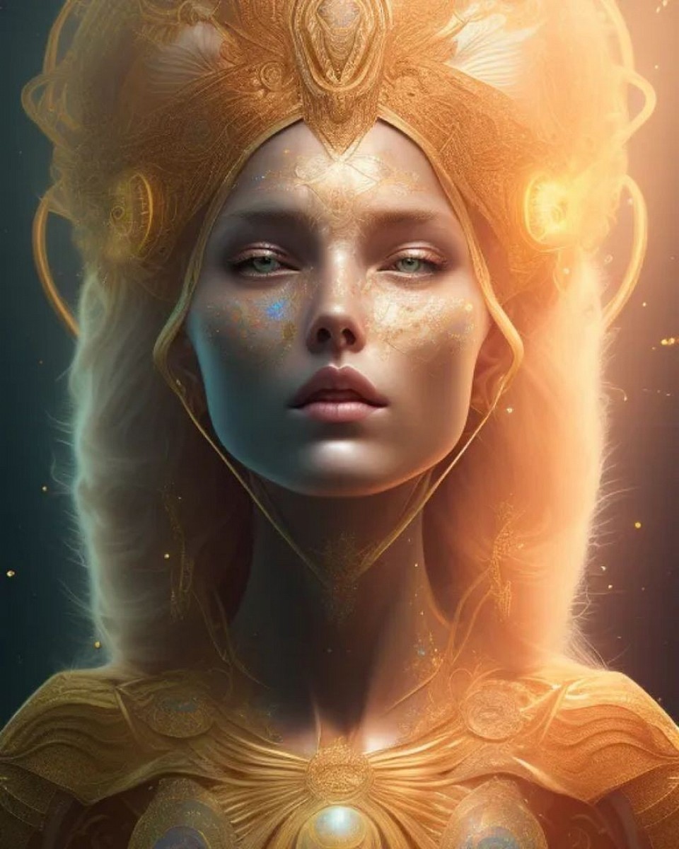 Theslor God: Alijyk. She controls the energies that manifests in our souls(energy signature) and prevents it from becoming corrupt...unbalanced.