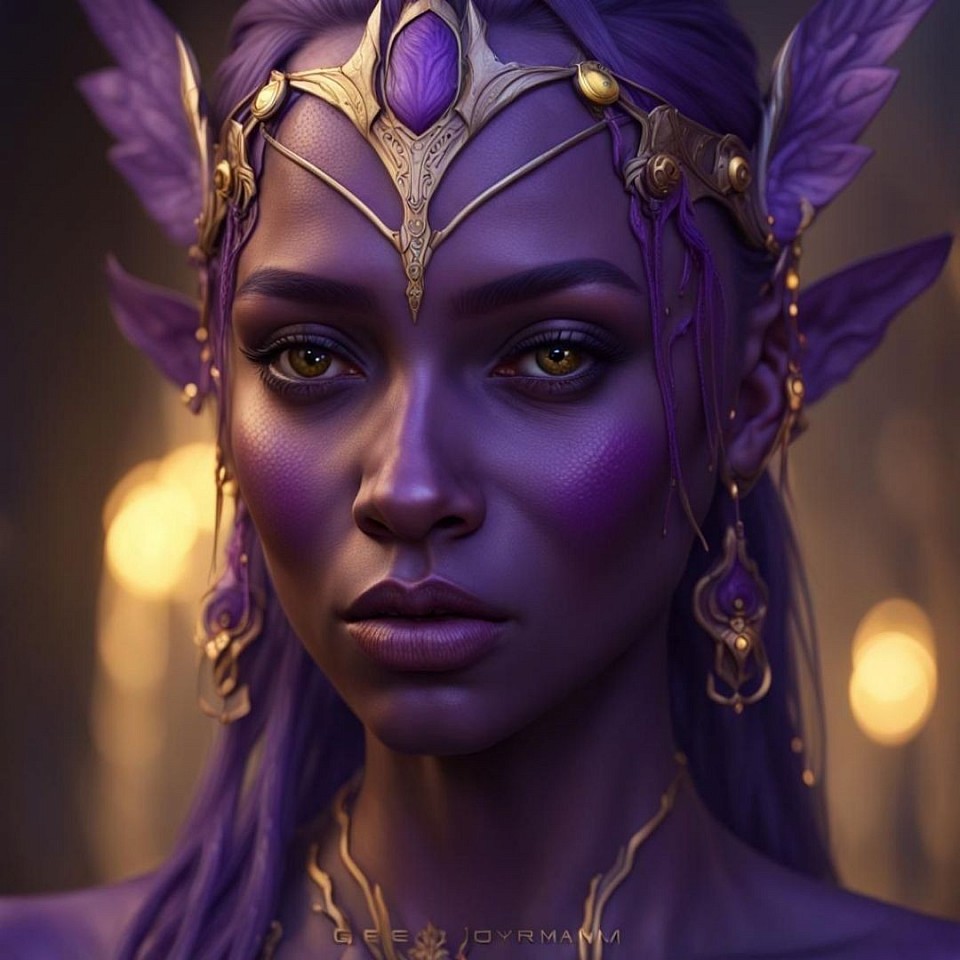 Queen Lyybra of Vosco Galaxy...she rules in ways that she gifts her ruled people under her with eternal immortality.